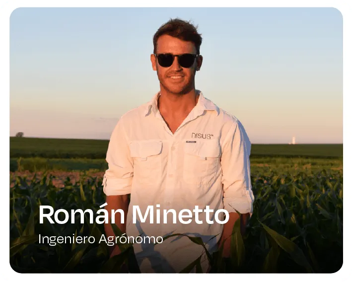 Román Minetto - Ingeniero Agrónomo
